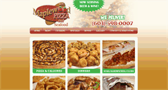 Desktop Screenshot of maplewoodpizzanashua.com